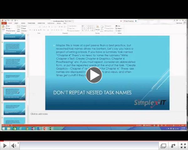 Best Practices for Project Scheduling