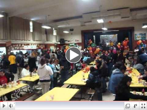 Thanksgiving Outreach at Cleveland Elementary, Stockton, CA