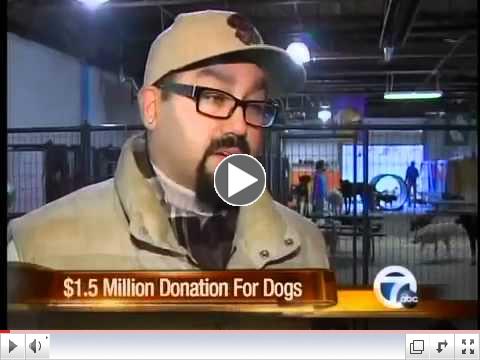 $1.5 Million Donation To Detroit Dog Rescue