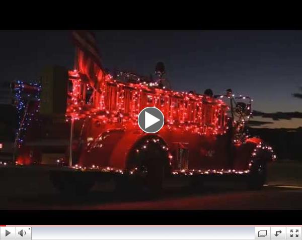 Winterfest Parade of Lights, Battlement Mesa, Colorado, January 31, 2015