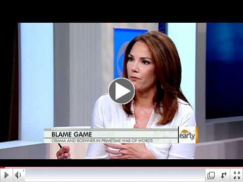 Obama, Boehner engage in debt talk blame game