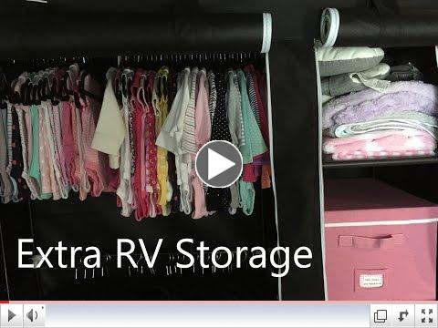 Poulsbo RV: RV Tip: Creating Extra Storage Space
