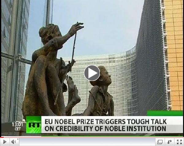Not so noble, or peaceful: EU Nobel Peace Prize disappointment