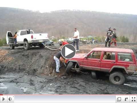 Friends don't let friends winch out their cars!