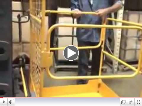 Folding Work Platform (Man Basket) St. Louis Area