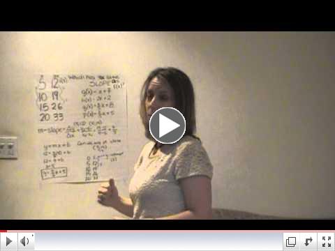 Finding the Equation of a Line