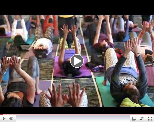 Presentation of the BackMitra at the 10th Yoga Conference in Mexico City