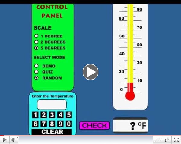 MathNook Thermometer Teaching Tool Application