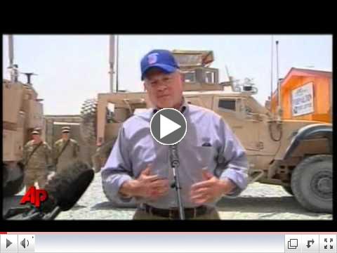 Gates Begins Farewell Visits With Troops