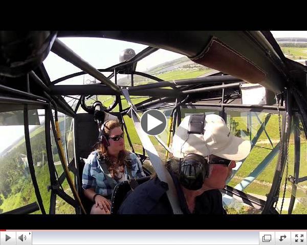 Fieseler Storch - Fly with Kermit Sweepstakes Winner