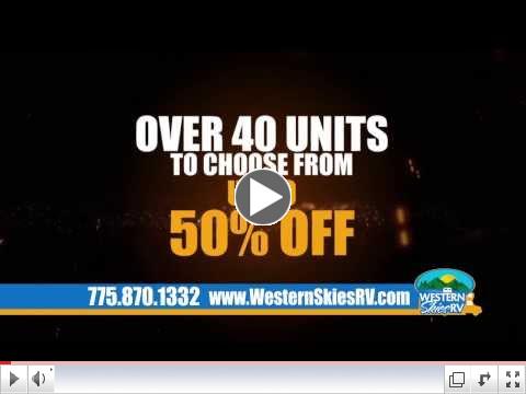 Western Skies RV Rental Sell Down 