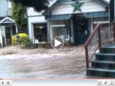 Captitola Avenue turns into Noble Gulch River