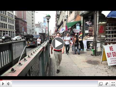 Pouring on the Pounds - Man Walking Off Soda - NYC Health Anti Sugar Drinks