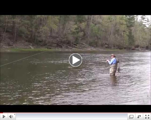 George Yacina with a Nice Trout