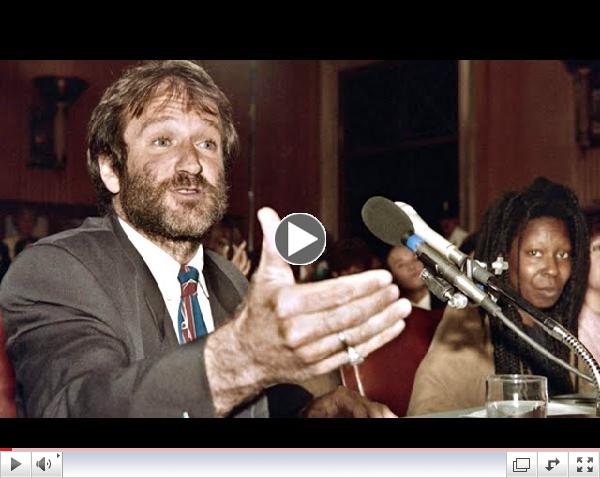 Robin Williams Speaks Before Congress