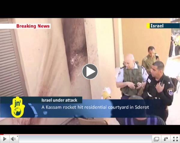 Israel under rocket attack: Gaza rockets hit Sderot on Day Two of US President Obama's visit