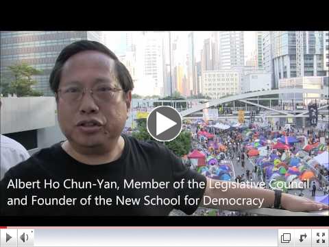 Hong Kong Democratic Leader's Message to International Community