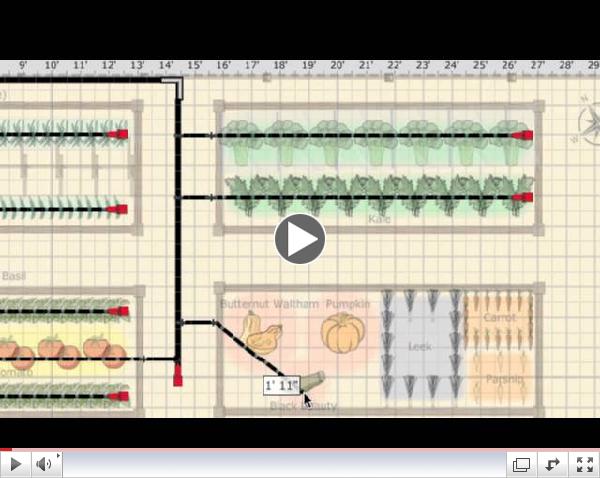 Planning Efficient Irrigation for your Garden- LOVE the British accent!