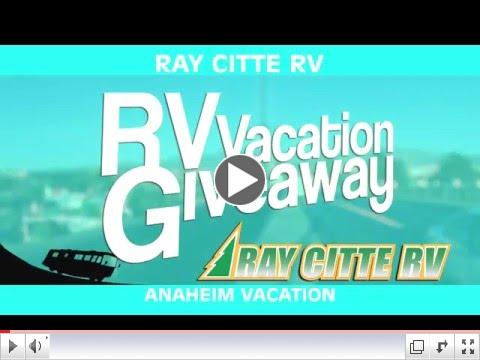 Win a Disney trip and RV vacation from Ray Citte RV