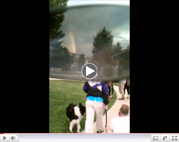 Polarized rainbow, WHAT DOES THIS MEAN???
