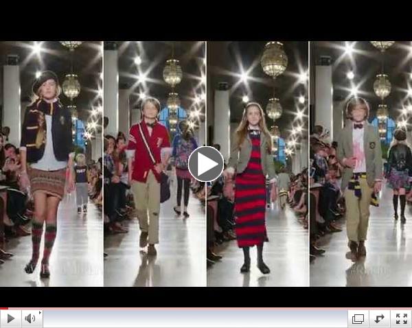 Ralph Lauren Children's Fall 2014 Fashion Show Highlights - In Support of Children's Literacy