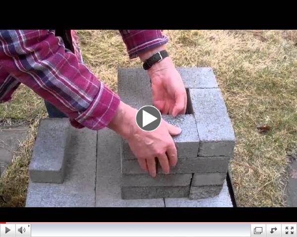 How to make a brick rocket stove for $6.08