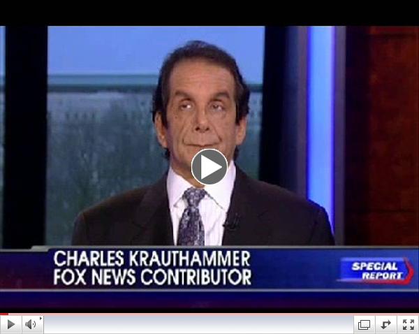 Charles Krauthammer: Obama Is A Fraud; Wizard Of Oz; What He Preaches Doesn't Work