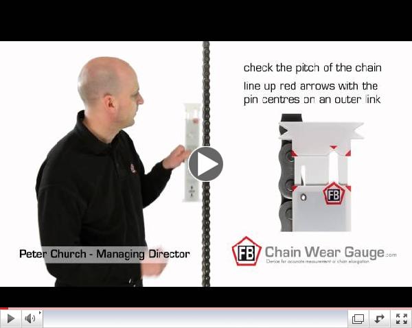 How to use your FB Professional Chain Wear Gauge