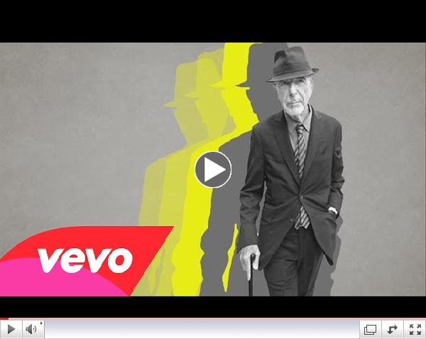 Leonard Cohen - Almost Like the Blues (Lyric)