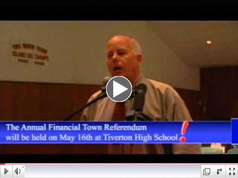 Tiverton Financial Town Hearing April 30th, 2015 Part 2