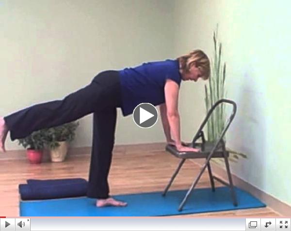 Yoga Poses with a Chair
