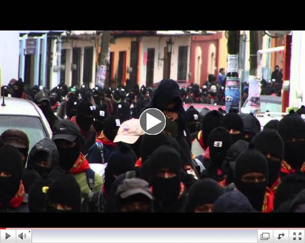 Zapatistas Silent Mobilization - December 21 2012