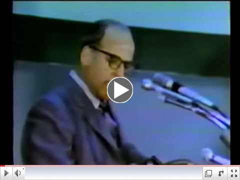 Earth Day 1970 Part 2: Gaylord Nelson's Speech (CBS News with Walter Cronkite)