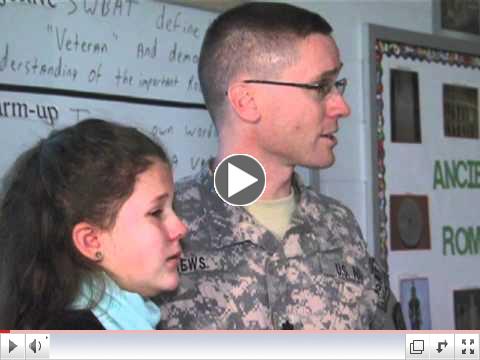 Veterans Return Home - County Report This Week