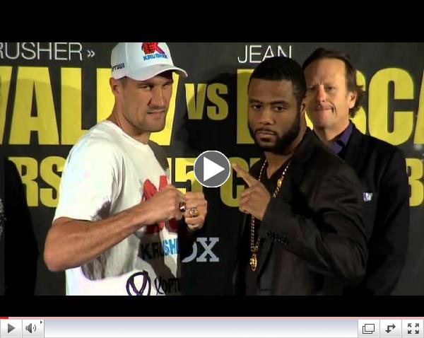 Sergey Kovalev vs Jean Pascal Face-Off Altercation