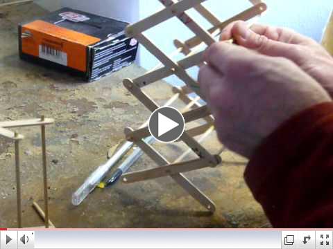Making a scissor lift