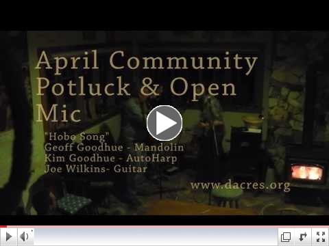 Geoff and Joe at D Acres! 