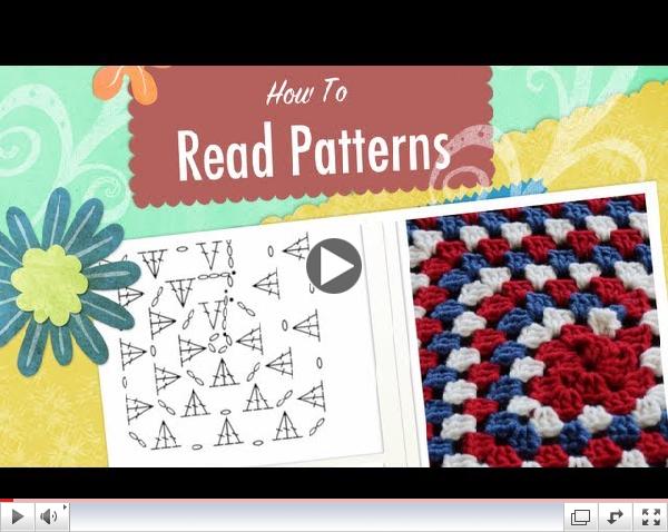 Read Crochet Patterns: Lesson 3