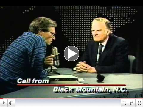 Billy Graham and Larry King January 1988