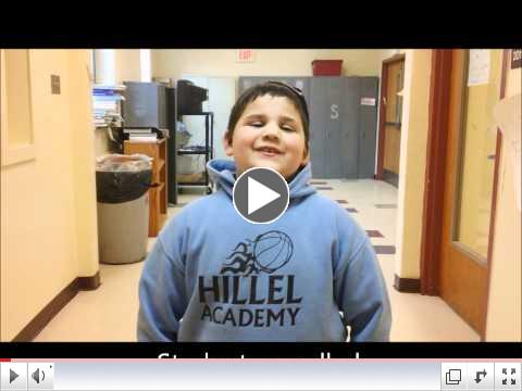 Hillel Academy of Pittsburgh thanks PEJE