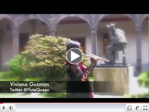 Telemann Fantasie No. 1 in A Major, Viviana Guzman in Santiago de Compostela