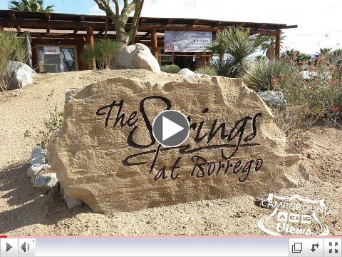 The Springs at Borrego RV Resort Borrego Springs California CA - 360 VR Tour 
