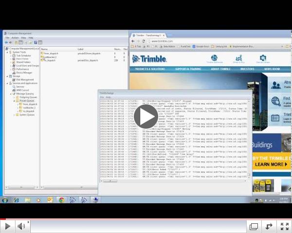 Brief overview of Trimble's TrimFleet TrimExchange