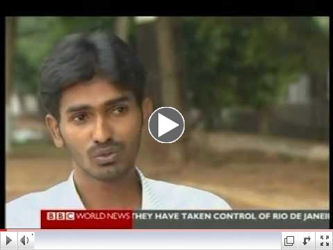 Ramesh Reddy, trainee at TalentSprint, featured in the BBC program, 'Working Lives'.MPG
