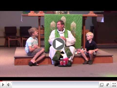Feeding the Children - Children's Sermon on Sept 6