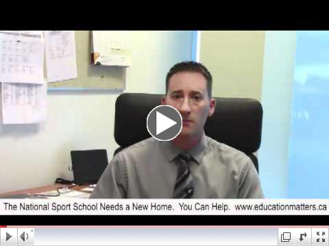 Ken Weipert, Principal, talks about National Sport School