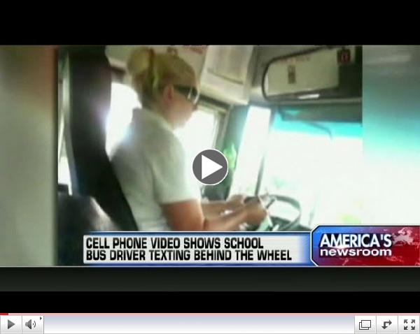 CAUGHT ON TAPE Florida School Bus Driver Caught Texting While Driving