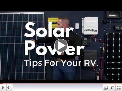 Bucars RV: How Much Solar Power Do I Need for My RV? 