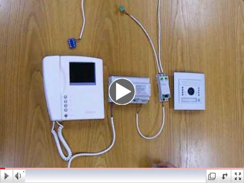 BTicino 2 Wire Swing Intercom