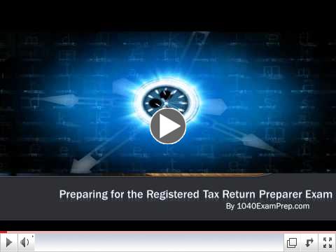 Preparing for the registered tax return preparer exam with 1040exam prep study materials